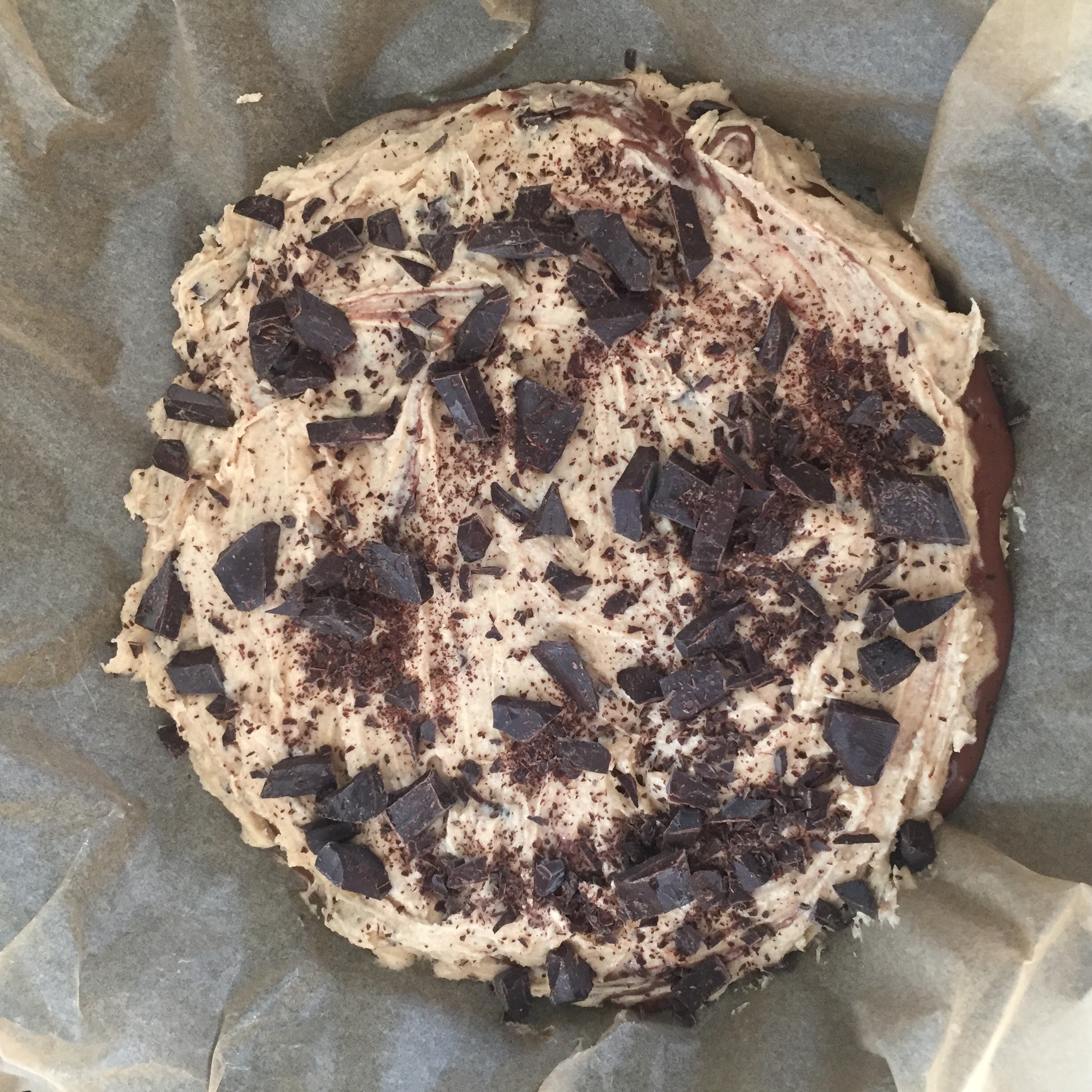 Gefüllter Schokoladen-Cookie in der Eisenpfanne › Mein KochBlog